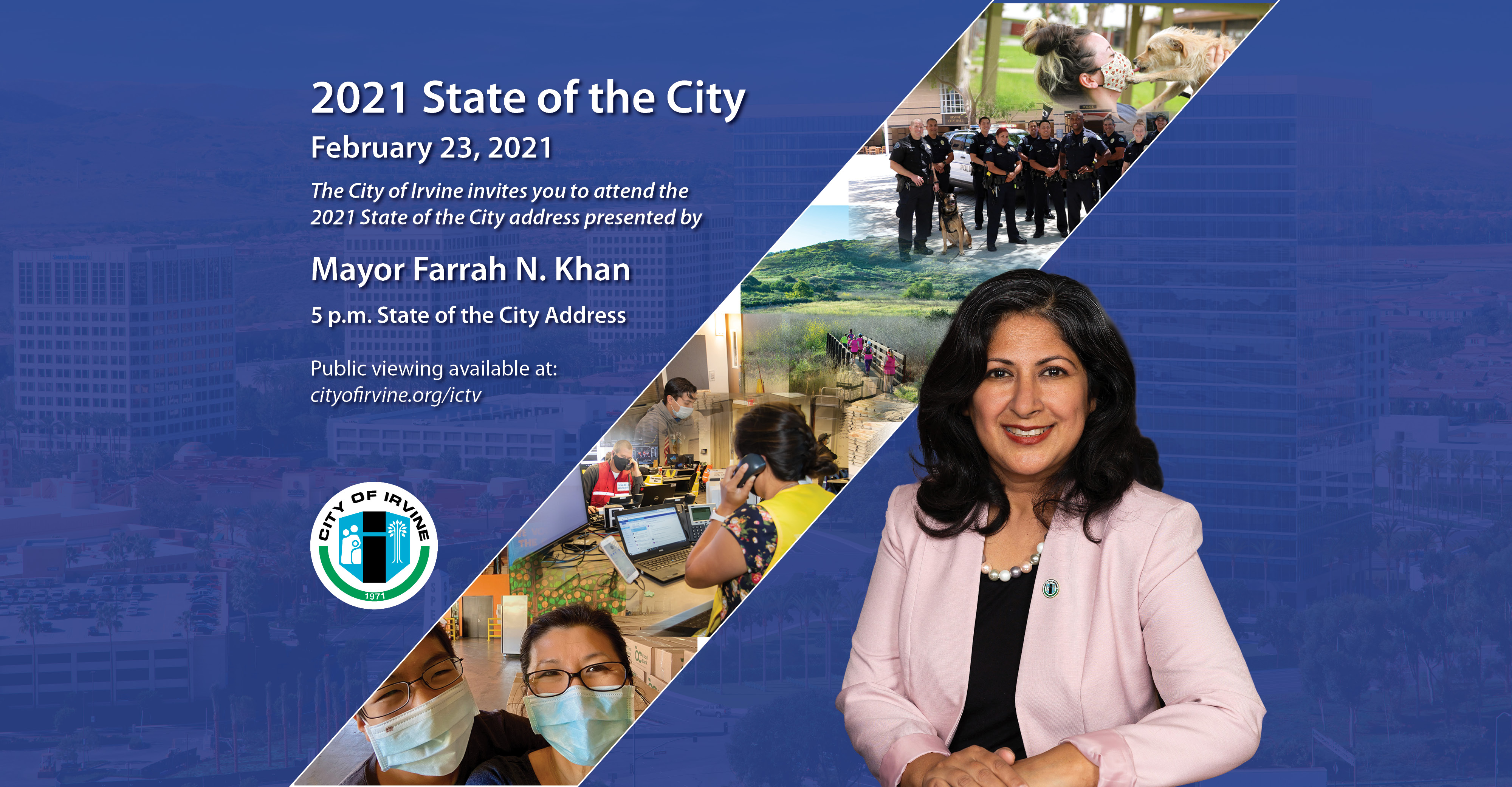 State of the City Address Set for February 23 City of Irvine